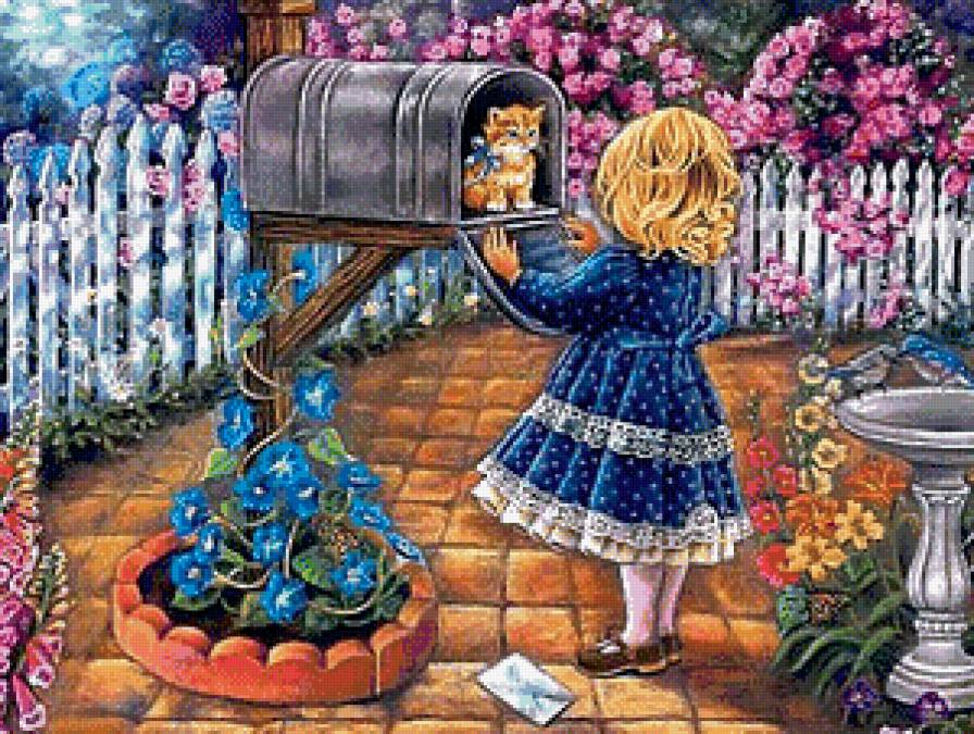 Неожиданная посылка - дети, малыши - предпросмотр