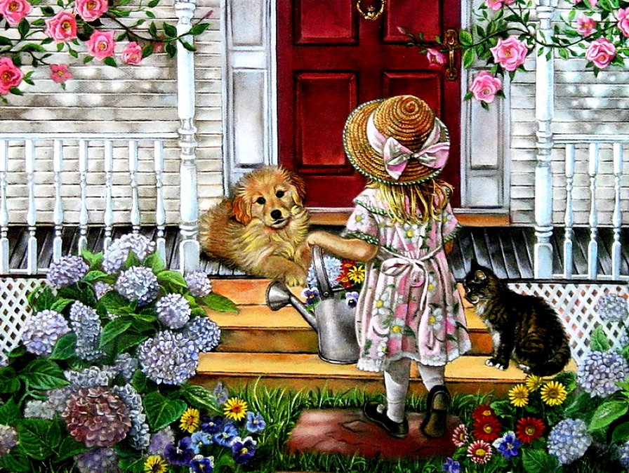 Мамина помощница - малыши, дети - оригинал