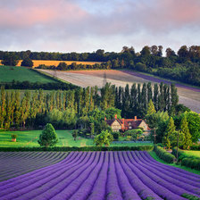 Схема вышивки «Пейзаж»