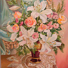 Схема вышивки «букет»