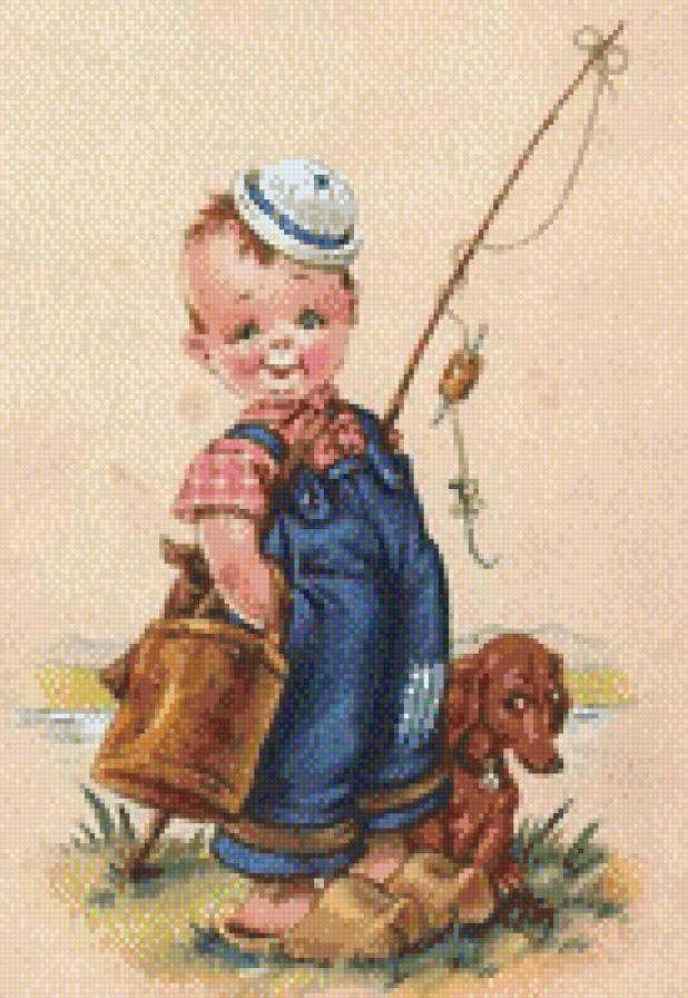 ретро рыбак - ретро рыбак - предпросмотр