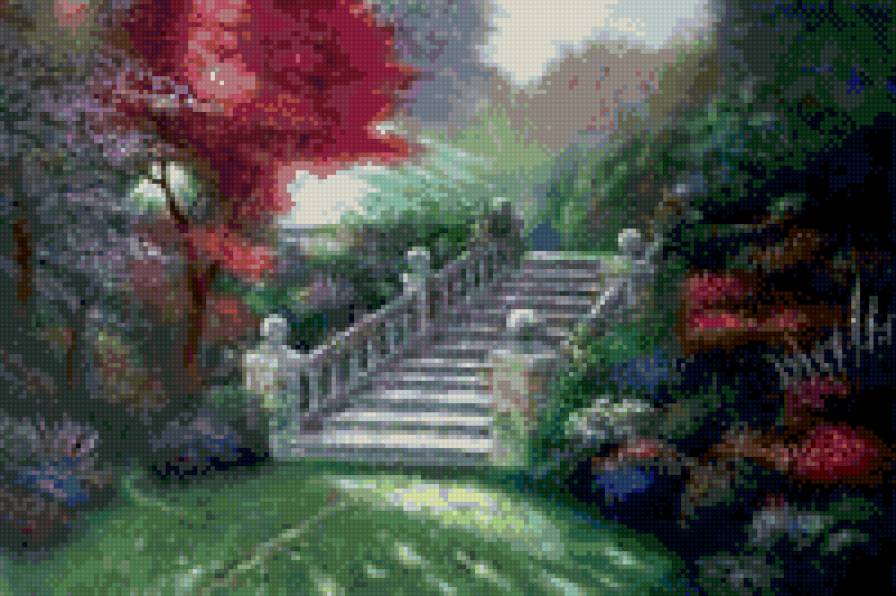 лестница - пейзаж - предпросмотр