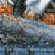 Предпросмотр схемы вышивки «зимняя ночь» (№599359)