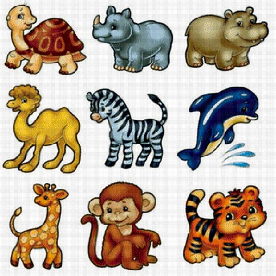 Показать варианты картинок. Для детей. Животные. Рисунки животных для детей цветные. Картинки зверей для детей. Мультяшные животные.