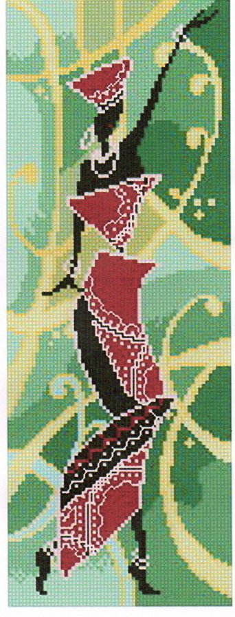 Африка триптих ч.2 - триптих африка - оригинал