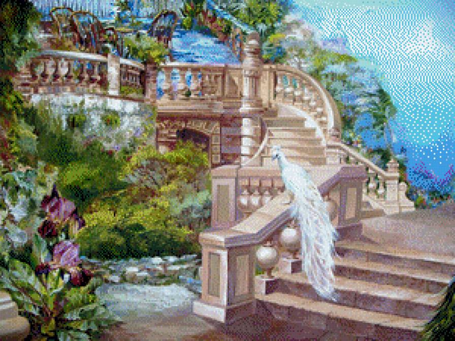 морской рай - беседка, море, побережье - предпросмотр