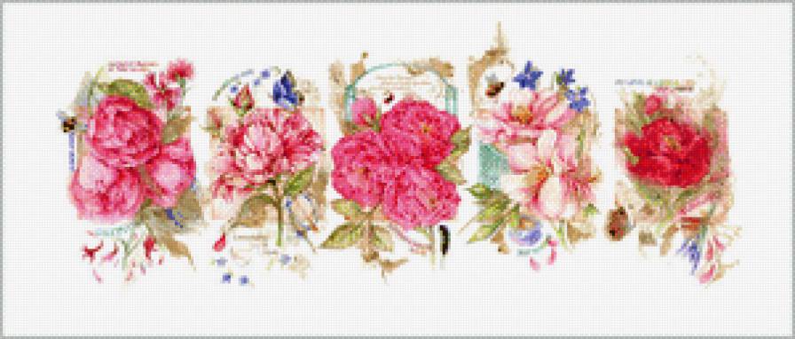 Цветы.Акварель - джен харбон, цветы, акварель, букеты, живопись - предпросмотр