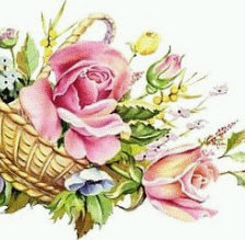 Цветы в корзине