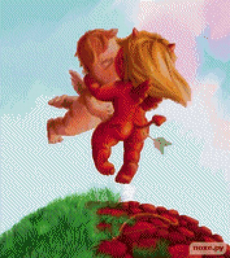 Любовь - пара, ангел, любовь - предпросмотр