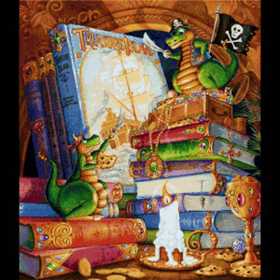 пираты - книги, драконы - предпросмотр