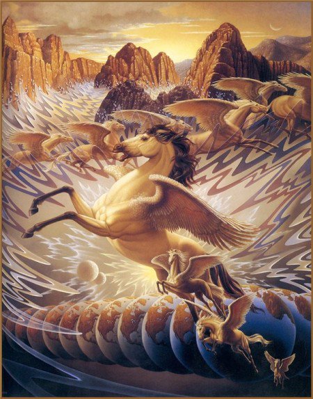 лошадь - оригинал