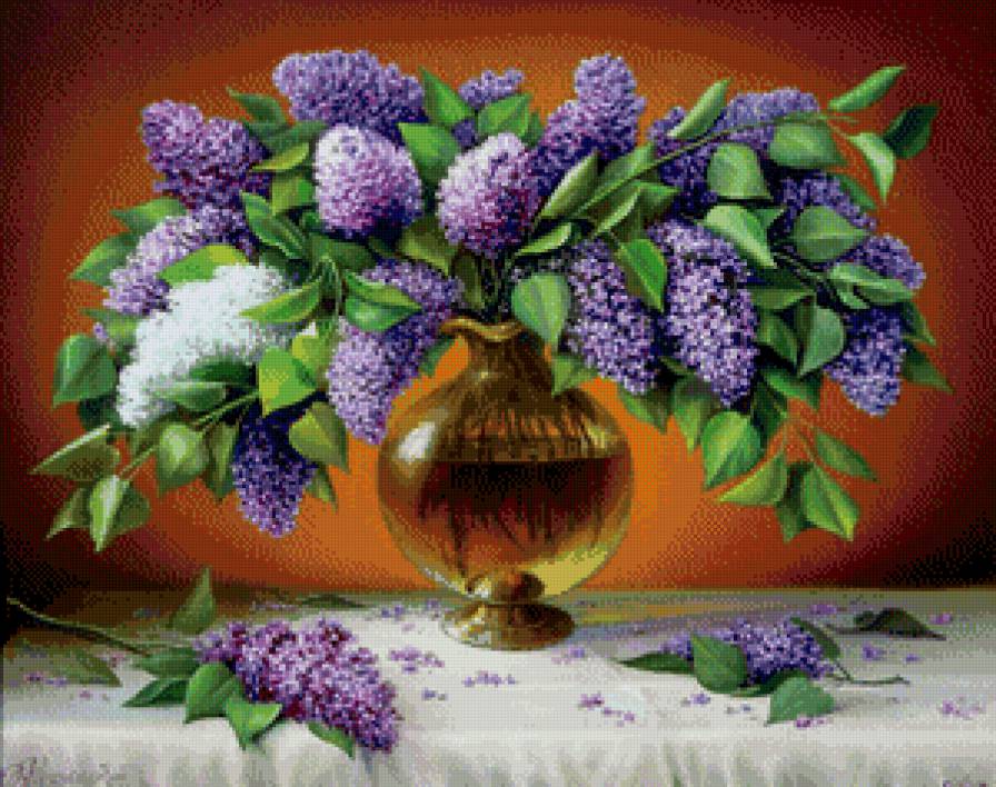 букет - картина - предпросмотр