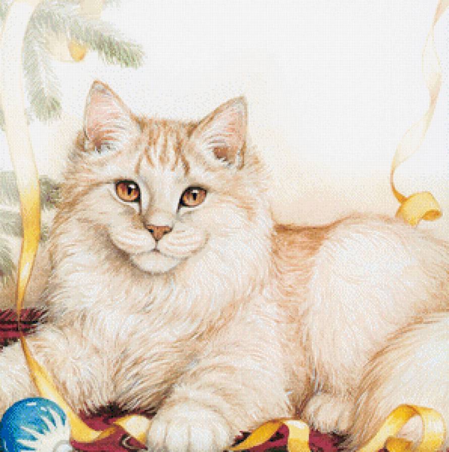 Коты. - живопись, коты, дэбби кук - предпросмотр