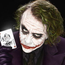 Схема вышивки «Джокер»