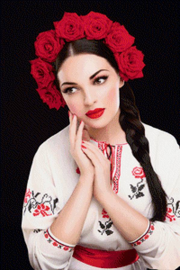 Украиночка - девушка, красавица - предпросмотр