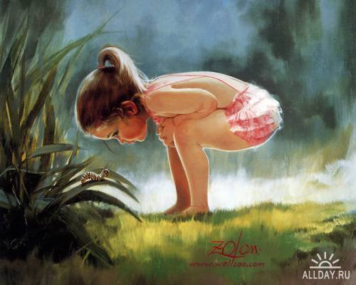 ой, кто это? - дети - оригинал