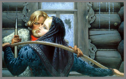 У окна - пара, любовь, мужчина, романтика, женщина - оригинал