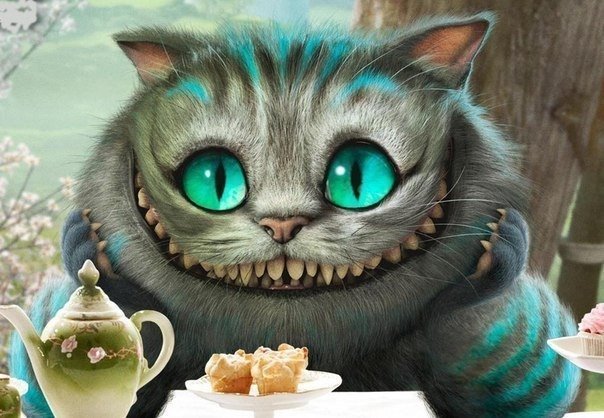 Чеширский кот - чеширский, кот - оригинал