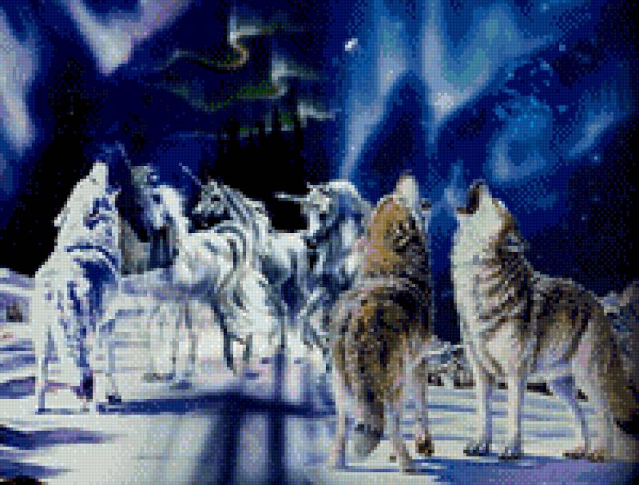 волки и лошади - предпросмотр