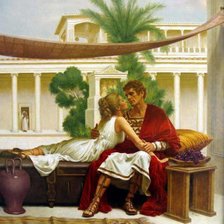 Схема вышивки «римская любовь»