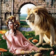 Схема вышивки «под охраной»