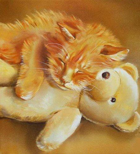 любимая игрушка - котики - оригинал