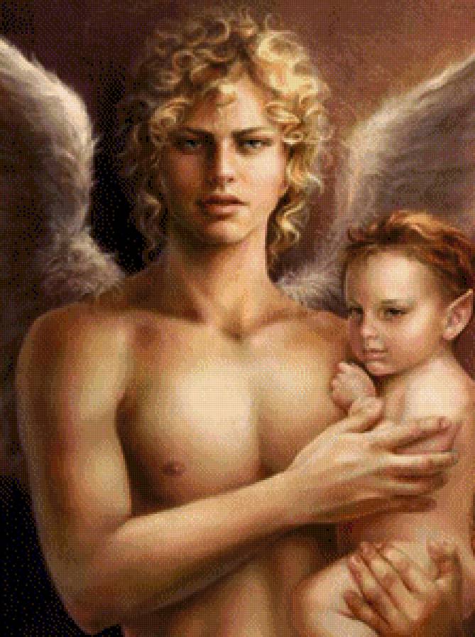 сын-это счастье - дети, ангел - предпросмотр