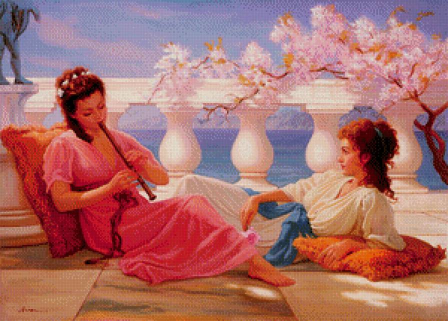 летнее - картина - предпросмотр