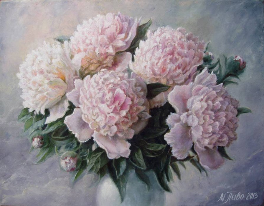 букет пионов - пионы, букет, цветы - оригинал