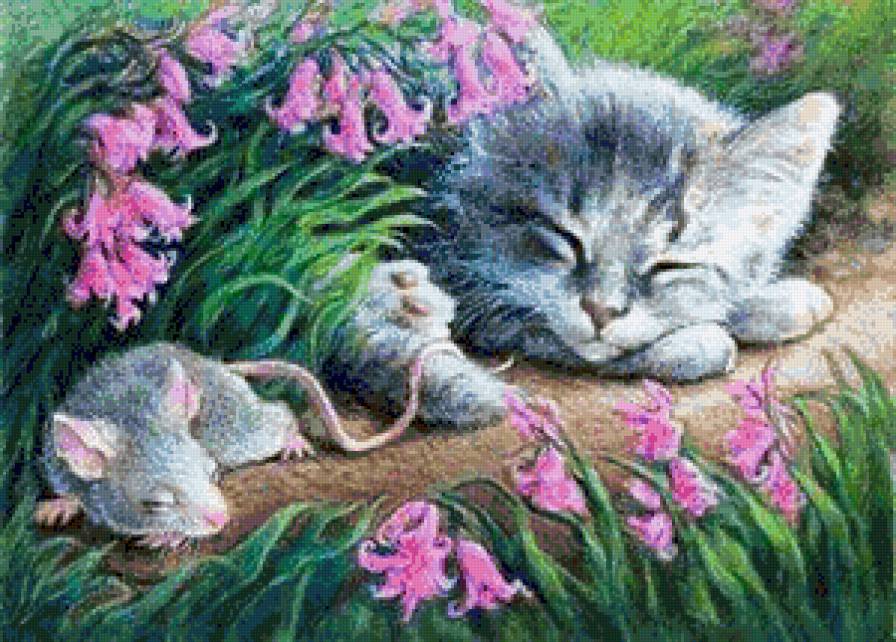 наигрались - котики - предпросмотр