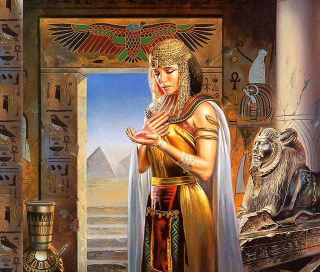 царица - царица, египет, девушка - оригинал