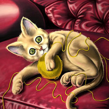 Схема вышивки «Шкодник»