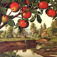 Схема вышивки «летний пейзаж»