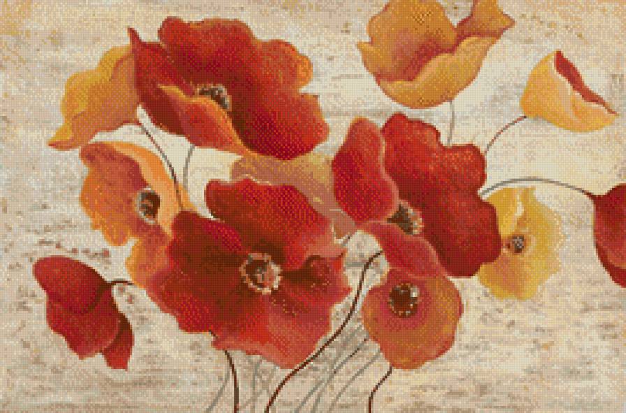 маки - маки, постер, цветы - предпросмотр