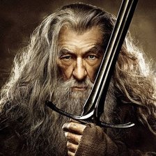 Схема вышивки «гендальф»