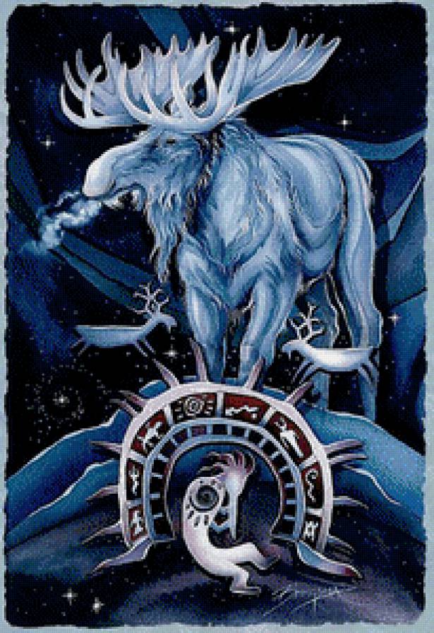 Лось - индейцы, животные, религия, тотем - предпросмотр