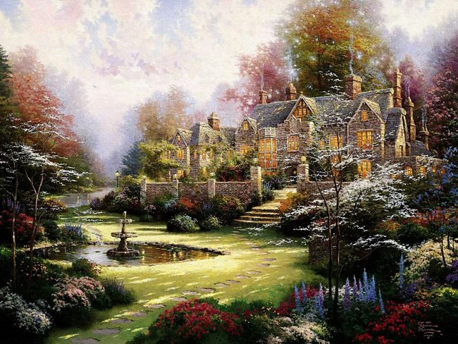 парк - пейзаж - оригинал