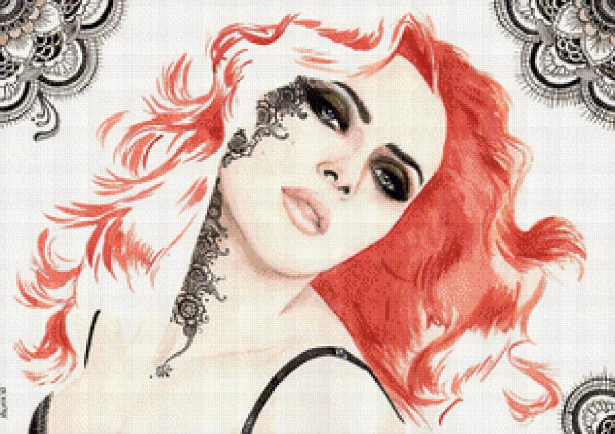 Девушка - девушка, фэнтези, красавица - предпросмотр