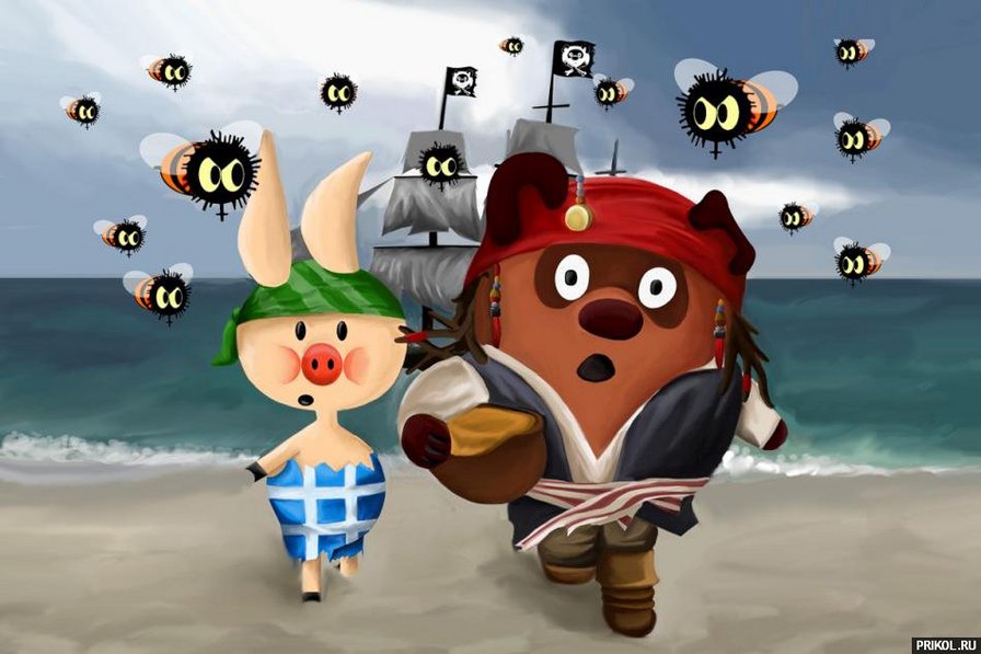 Винни-Пух - мультики, детская - оригинал