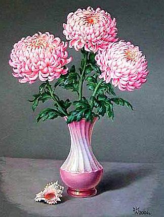 Хризантемы - цветы - оригинал