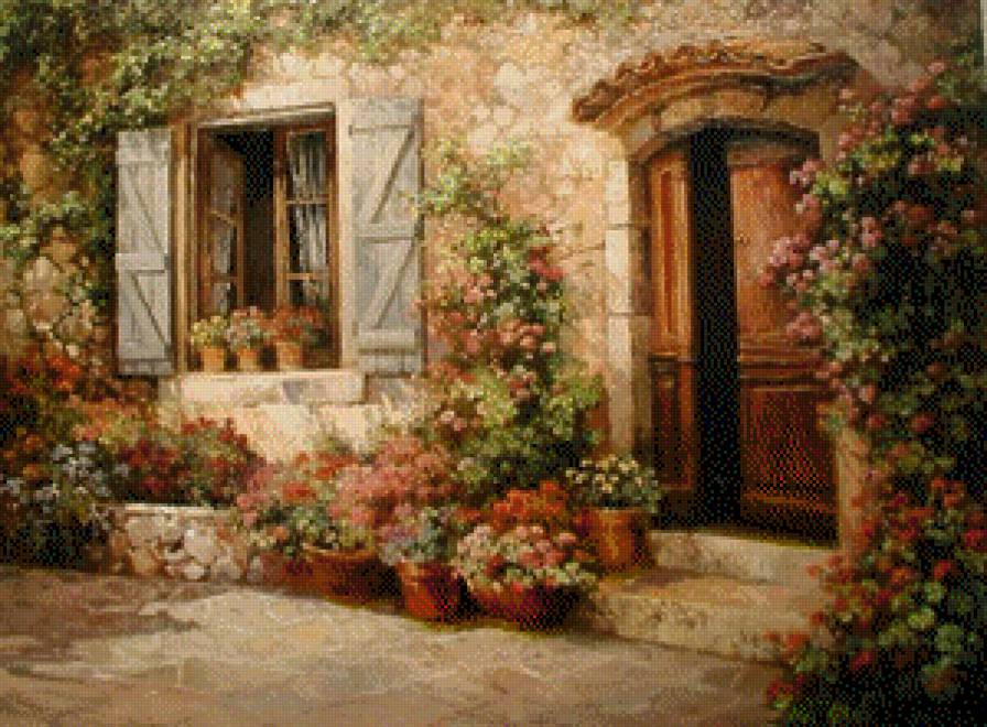 дворик - двор, город - предпросмотр