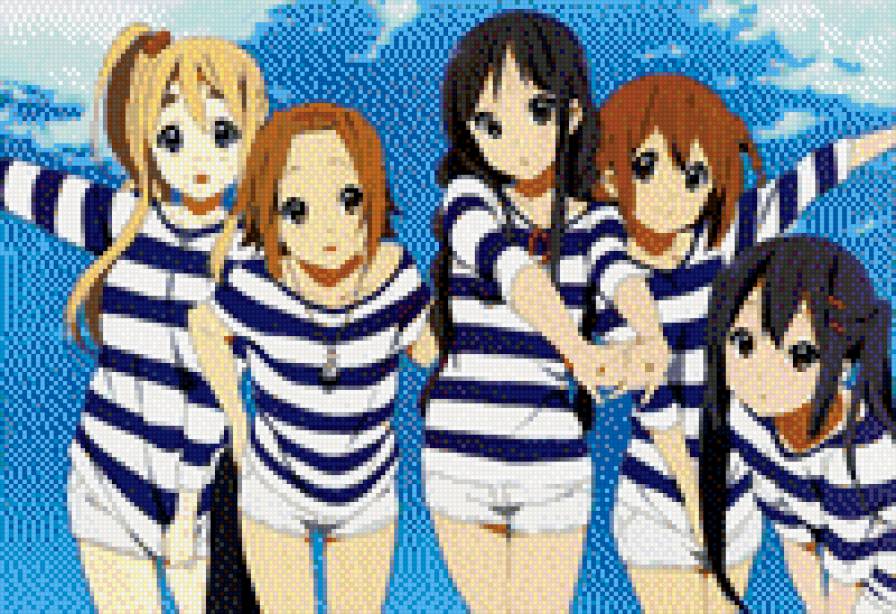 K-on! - девушки, аниме - предпросмотр