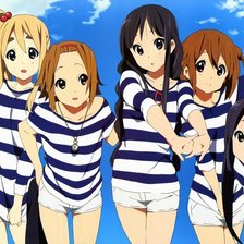 Схема вышивки «K-on!»