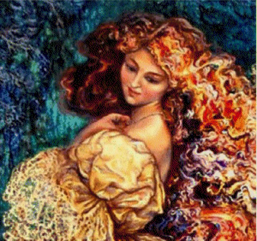 весна красна - девушка, весна - предпросмотр