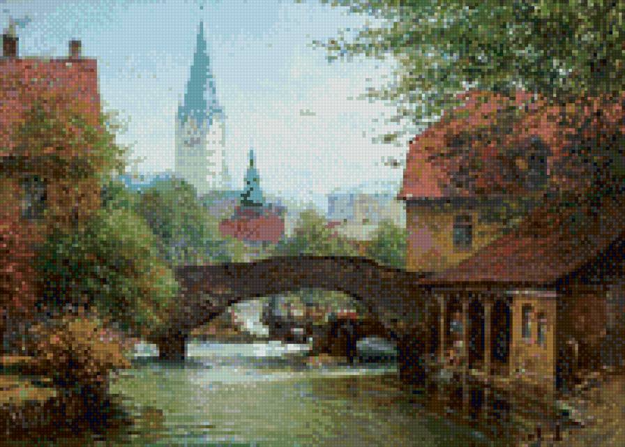 мост - город - предпросмотр