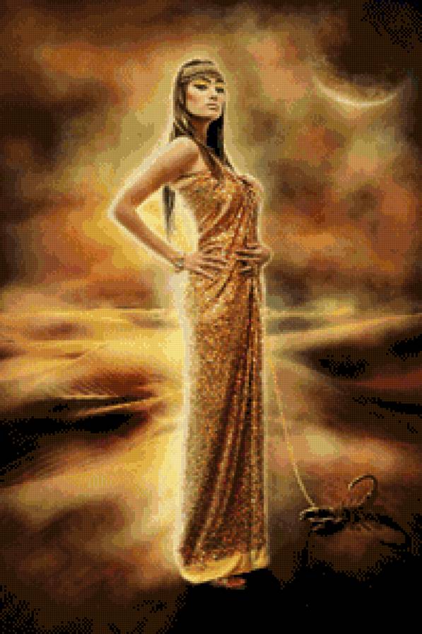 дева пустыни - пустыня, девушка - предпросмотр