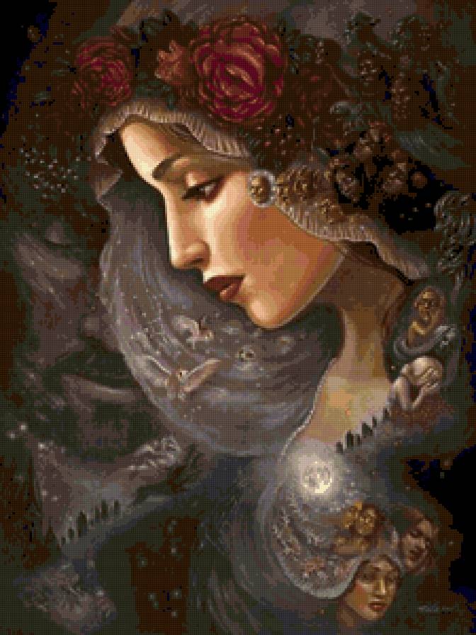 девушка фэнтези - фея, девушка, фэнтези - предпросмотр