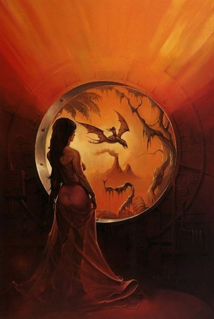 девушка фэнтези - фэнтези, девушка - оригинал