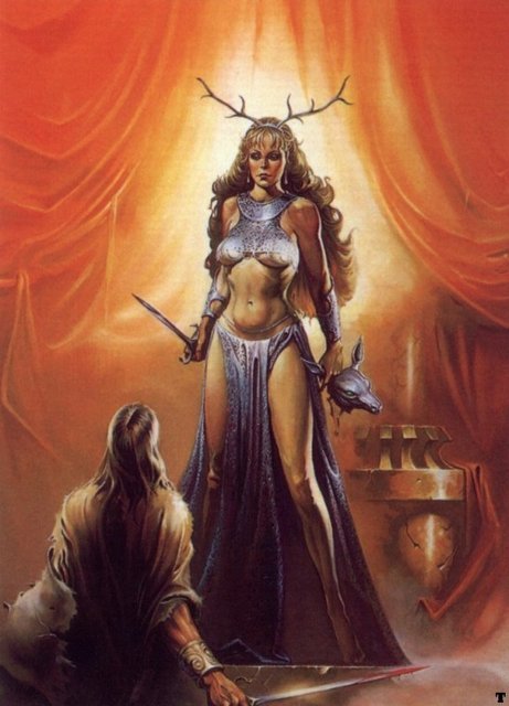 пара фэнтези - волшебство, пара, парень, девушка - оригинал