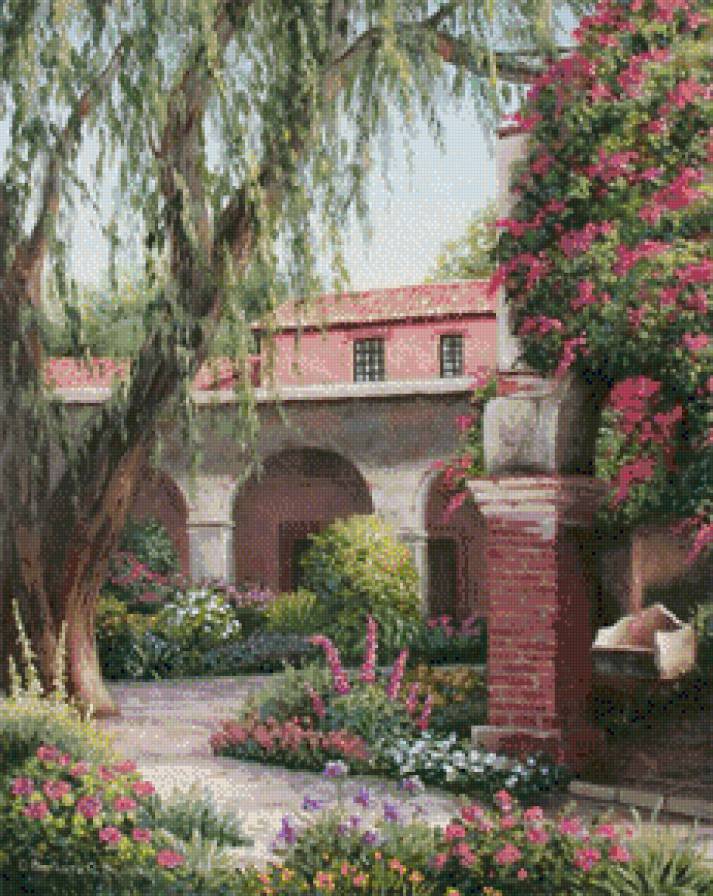 Фазенда в цветах - предпросмотр